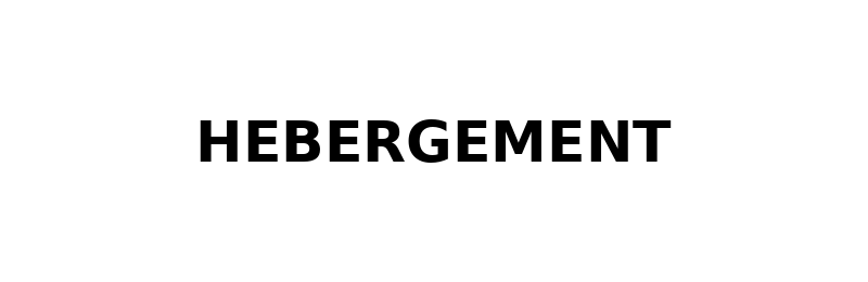 HEBERGEMENT